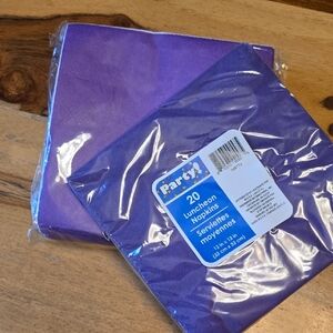 Purple Luncheon Napkins